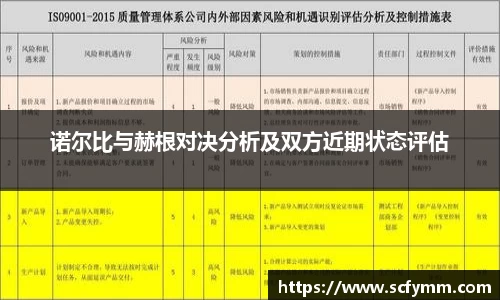 诺尔比与赫根对决分析及双方近期状态评估
