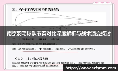 南京羽毛球队节奏对比深度解析与战术演变探讨